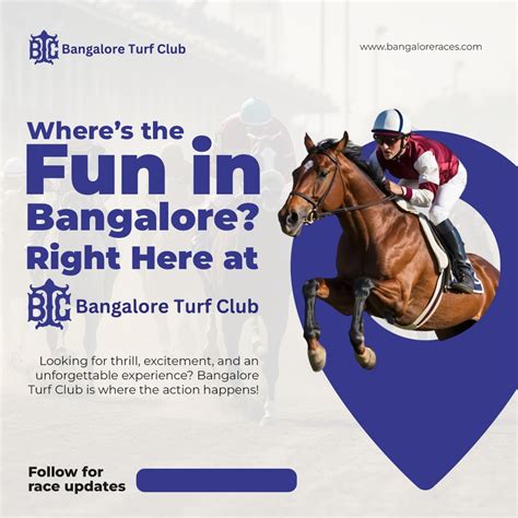 bangaloreraces|Bangalore Turf Club (@bangaloreturfclubltd) .